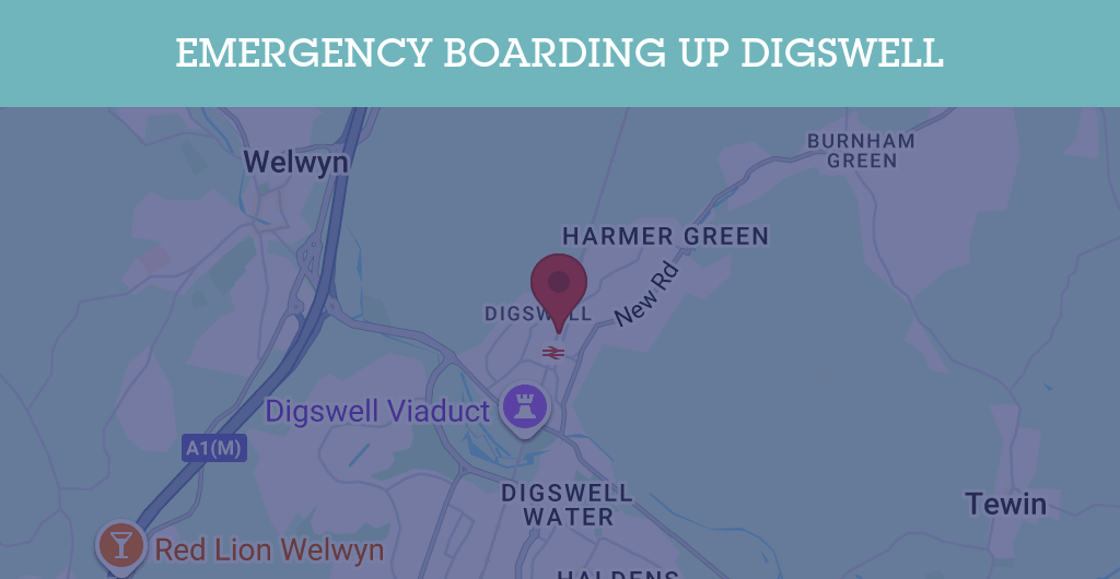 Emergency Boarding Up Services in Digswell - AL6