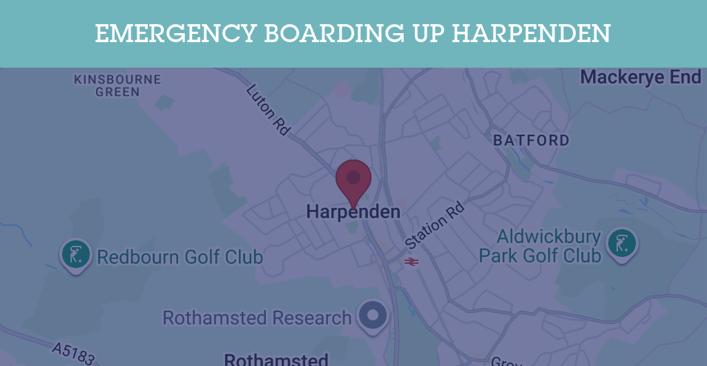Emergency Boarding Up Services in Harpenden - AL5