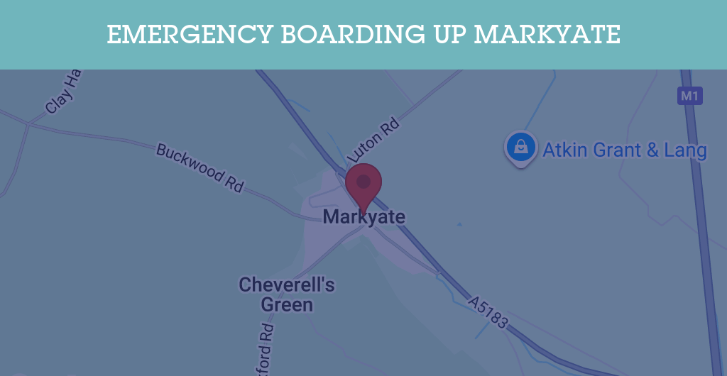Emergency Boarding Up Services in Markyate - AL3